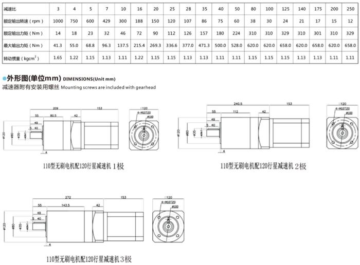無刷電機(jī)行星減速器 (8) 無刷電機(jī)行星減速器 (8)