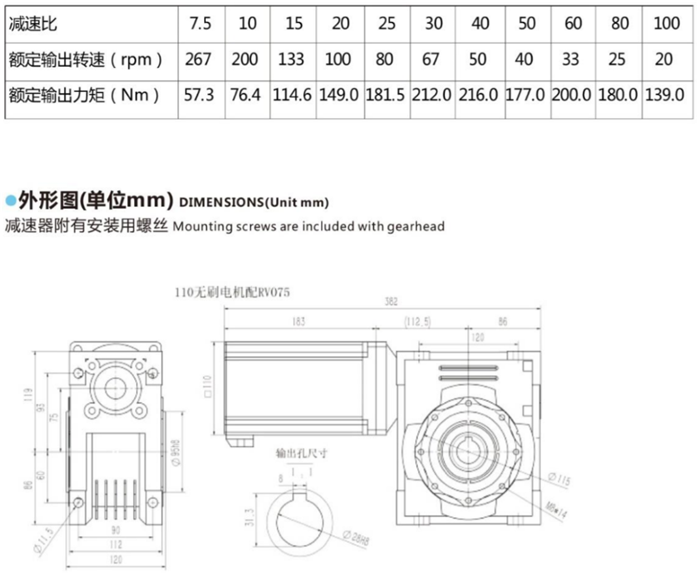 無(wú)刷蝸輪蝸桿減速機(jī) (2) 無(wú)刷蝸輪蝸桿減速機(jī) (2)