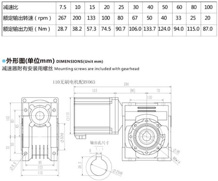 無(wú)刷蝸輪蝸桿減速機(jī) (5) 無(wú)刷蝸輪蝸桿減速機(jī) (5)